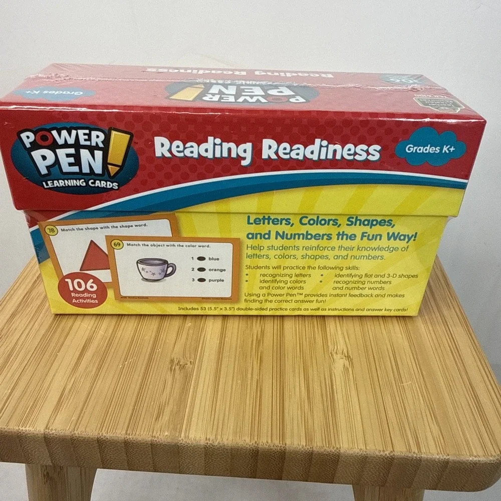 Lot 3 Power Pen Learning Card Sets Teacher Language Reading Grade K+ Homeschool